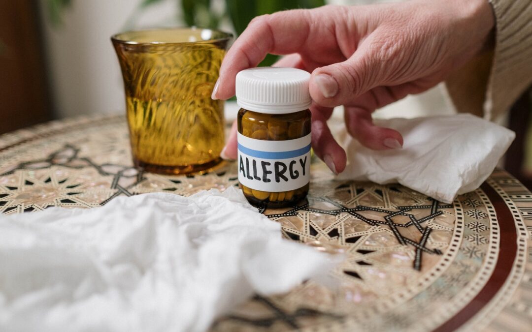 taking allergy medicine